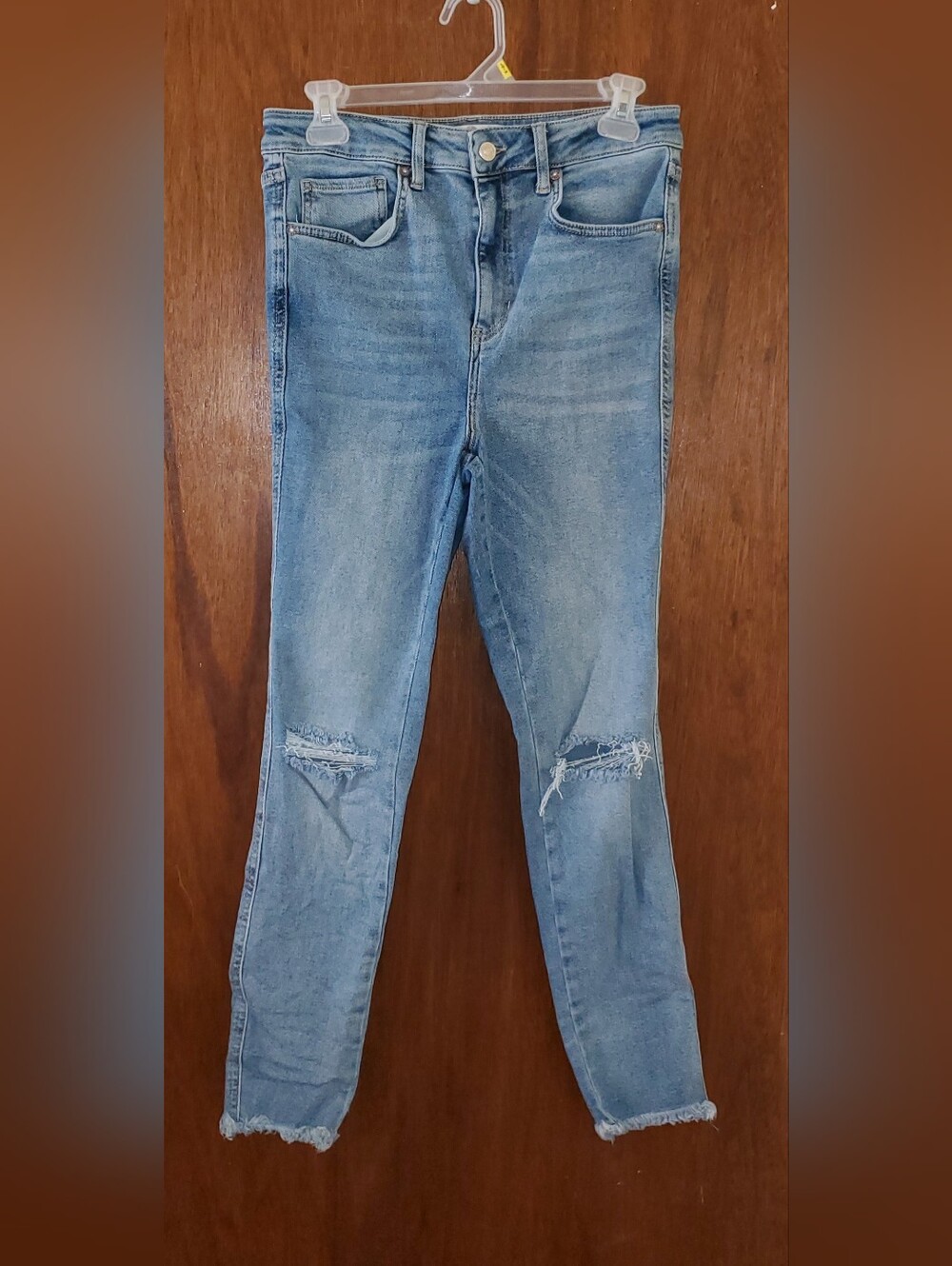 We The Free People High Rise Skinny Jeans Sz 31